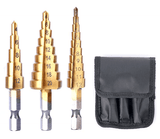 Broca Multiníveis Titanium® - Kit com 3 unidades